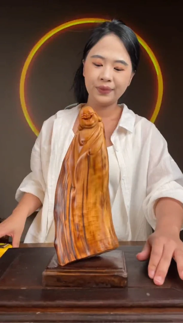 柏木（崖柏）手工摆件,先抢先得! 编号:215