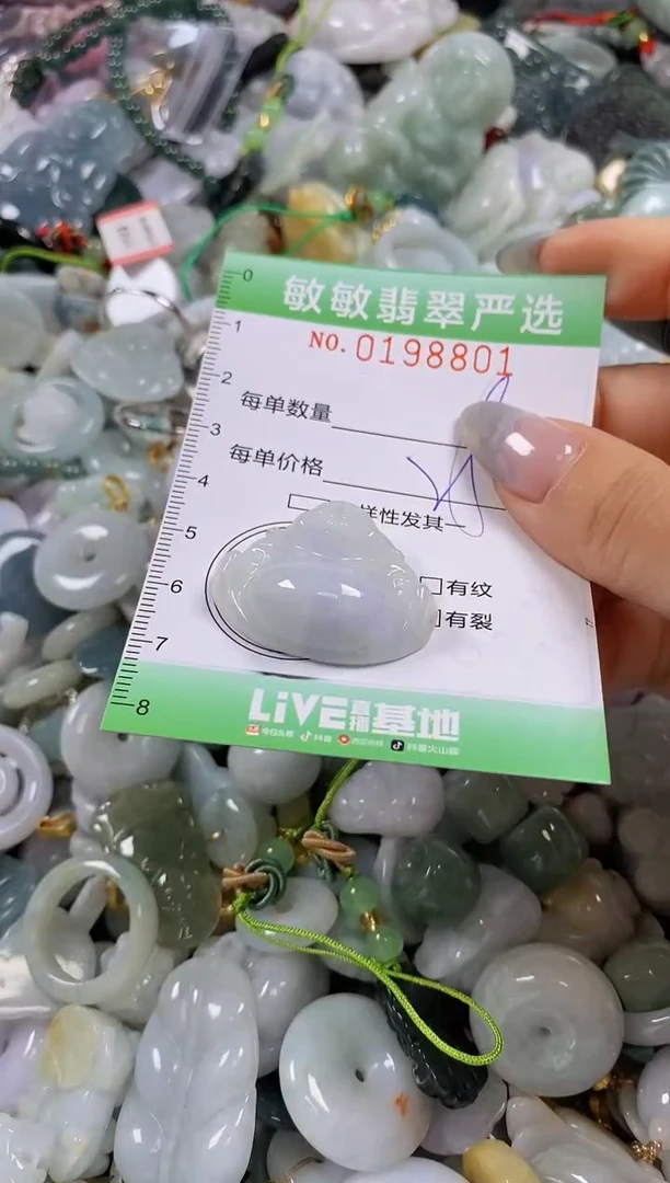 翡翠未镶嵌颈饰闪购0198801