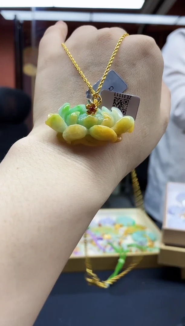 颈饰未镶嵌翡翠翡翠吊坠