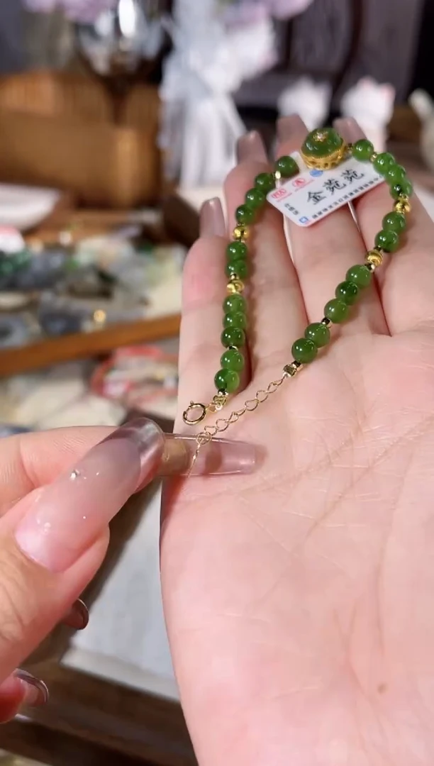 和田玉未镶嵌手链多样性发货其一孤品默认微瑕