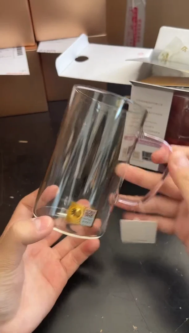 【闪购商品】晶彩/清简杯/浅粉。。。