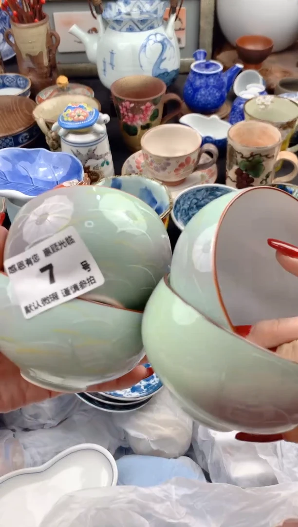 【闪购商品】瓷片7号九姑娘工艺品瓷器