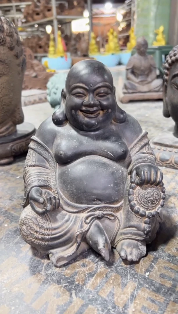 陶土【火山泥】大肚佛