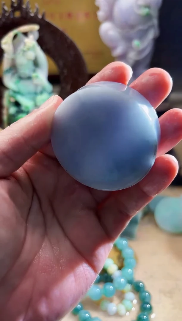 未镶嵌挂件翡翠A货张麦8107