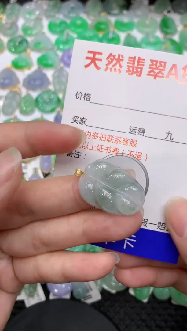 【闪购商品】翡翠颈饰18K金镶嵌111111111111