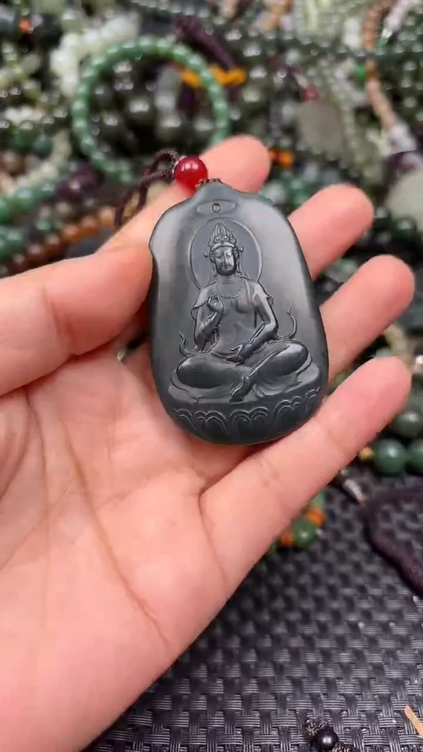 颈饰未镶嵌和田玉1