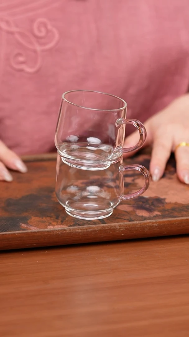 【闪购商品】璃享/水月杯2入/浅粉/不批发