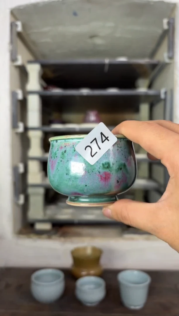 【闪购商品】摆件钧瓷窑变精品茶器