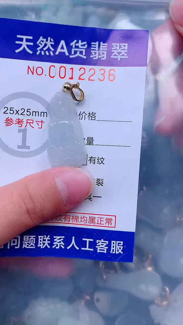未镶嵌挂件翡翠1