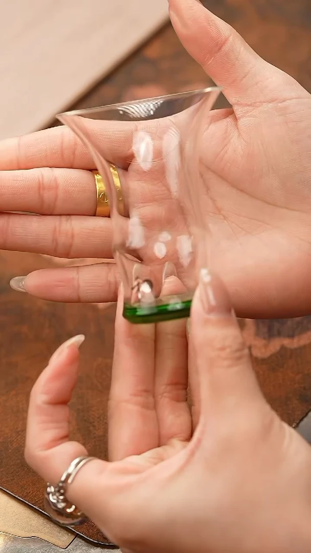 【闪购商品】禾器/晶彩君悦单杯/湖绿