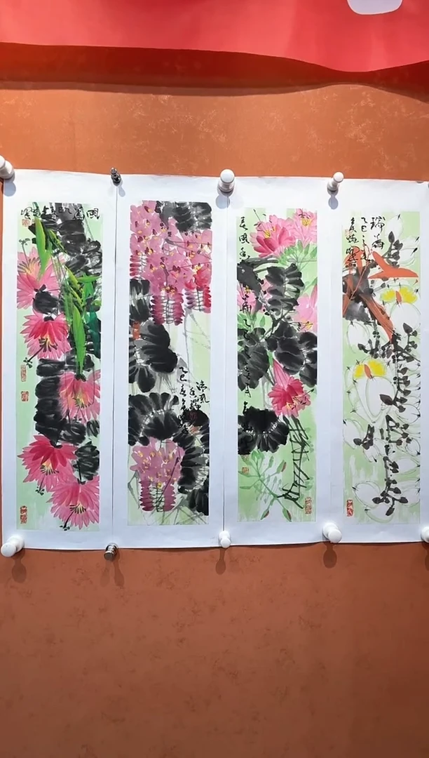 国画侯晓峰国画作品4平尺-33