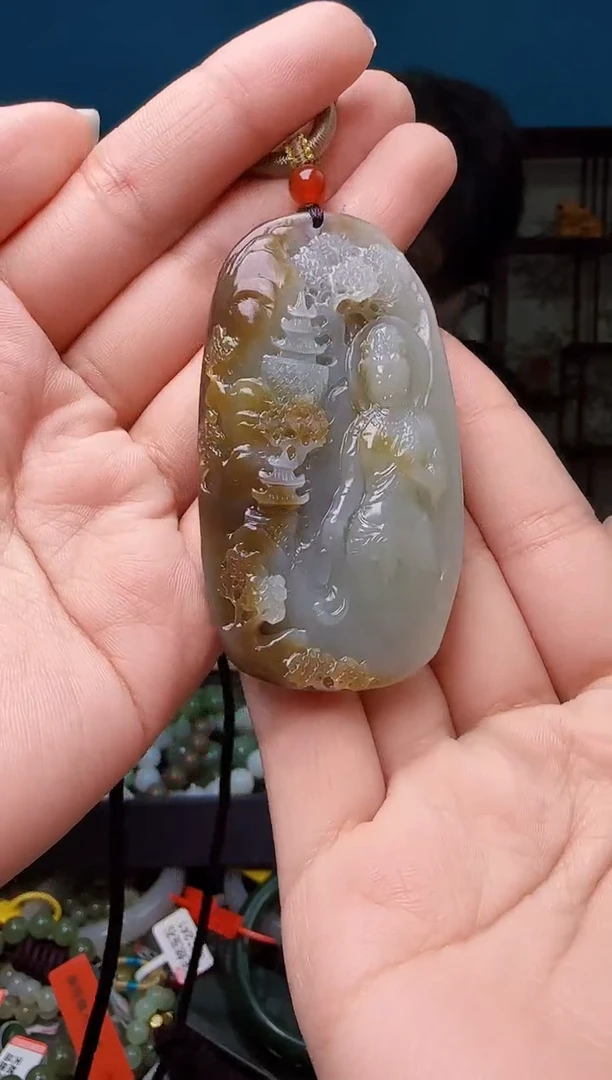 颈饰未镶嵌和田玉1