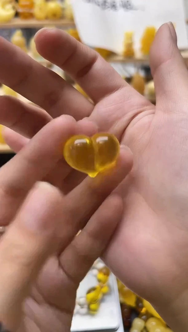 琥珀未镶嵌珠宝奇石053琥珀蜜蜡微瑕