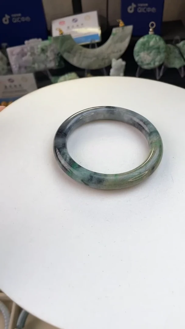 未镶嵌手链翡翠整***～手工定制默认微瑕主播介绍为准