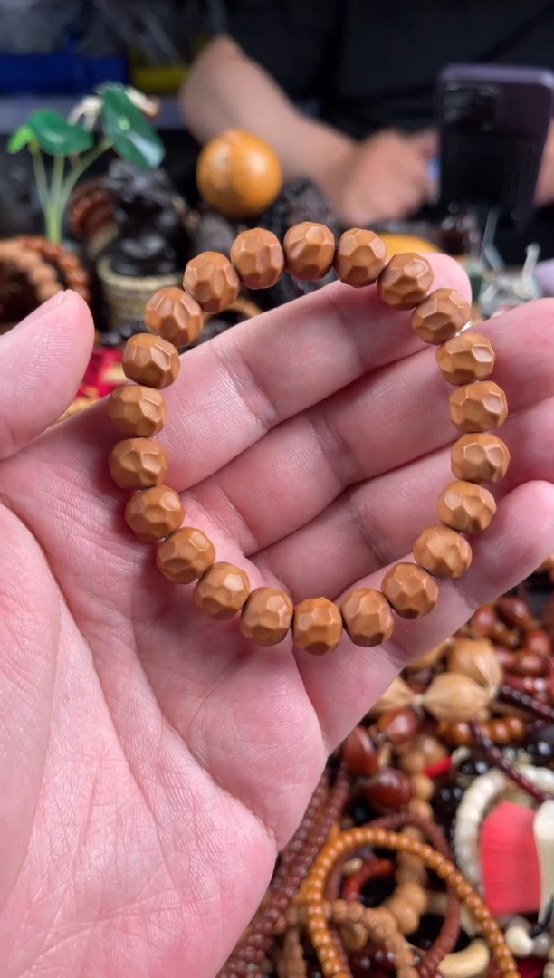 猴头核桃手串王胖子文玩工作室黑金无相1.1