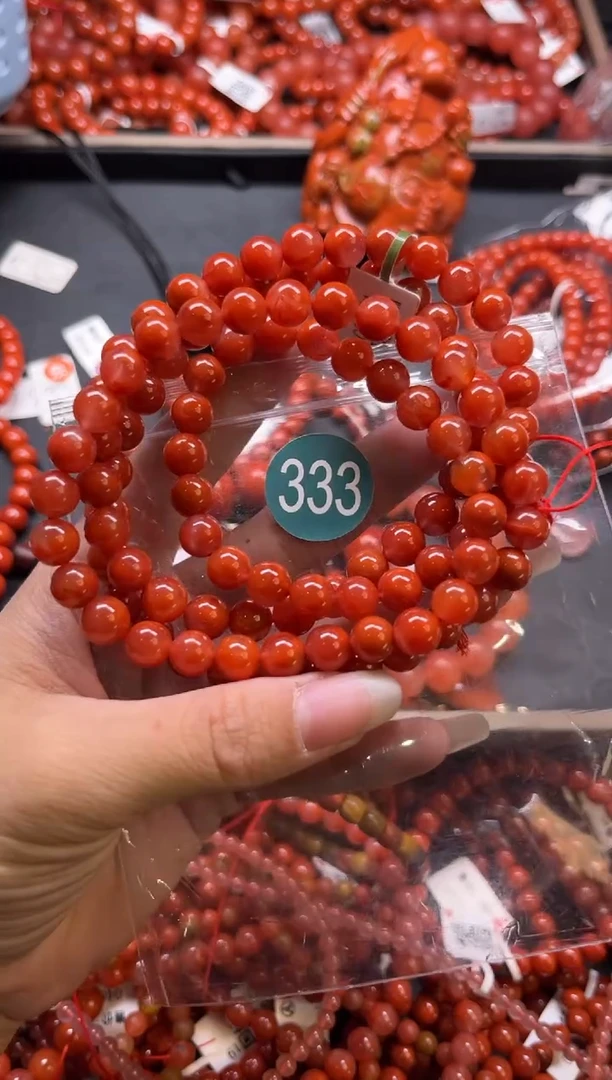 南红玛瑙未镶嵌珠宝奇石333-8