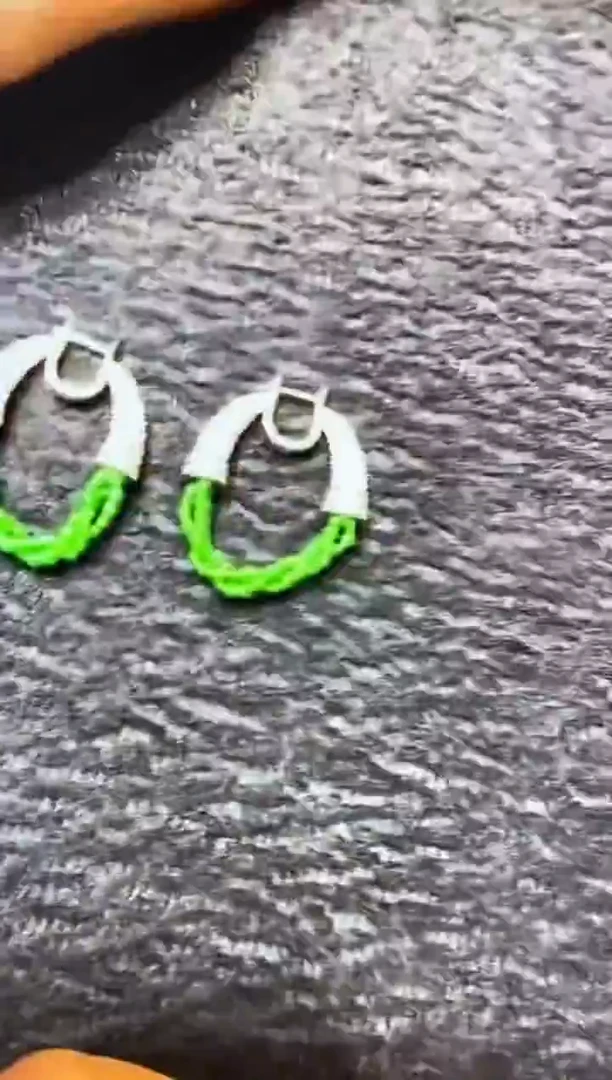 未镶嵌翡翠耳饰多样性发货其一不含链