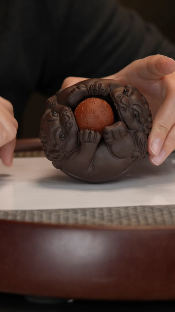 【闪购商品】紫砂茶壶时来运转