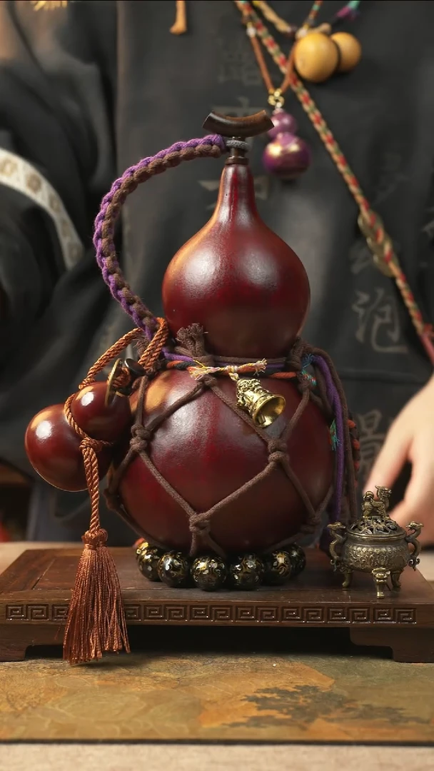 465大漆一物一拍记葫堂出品【不带手串】