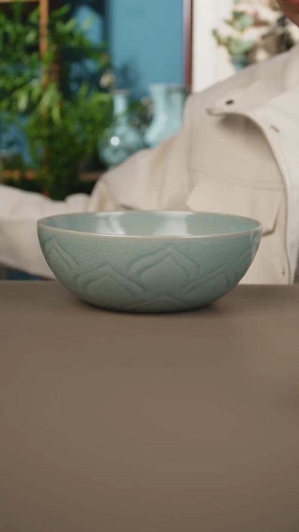 仿古盘龙钵微暇1