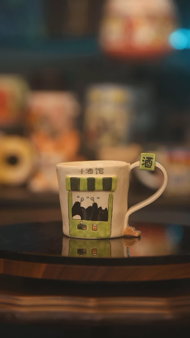 【闪购商品】摆件景德镇釉下彩绘设计师款式陶瓷