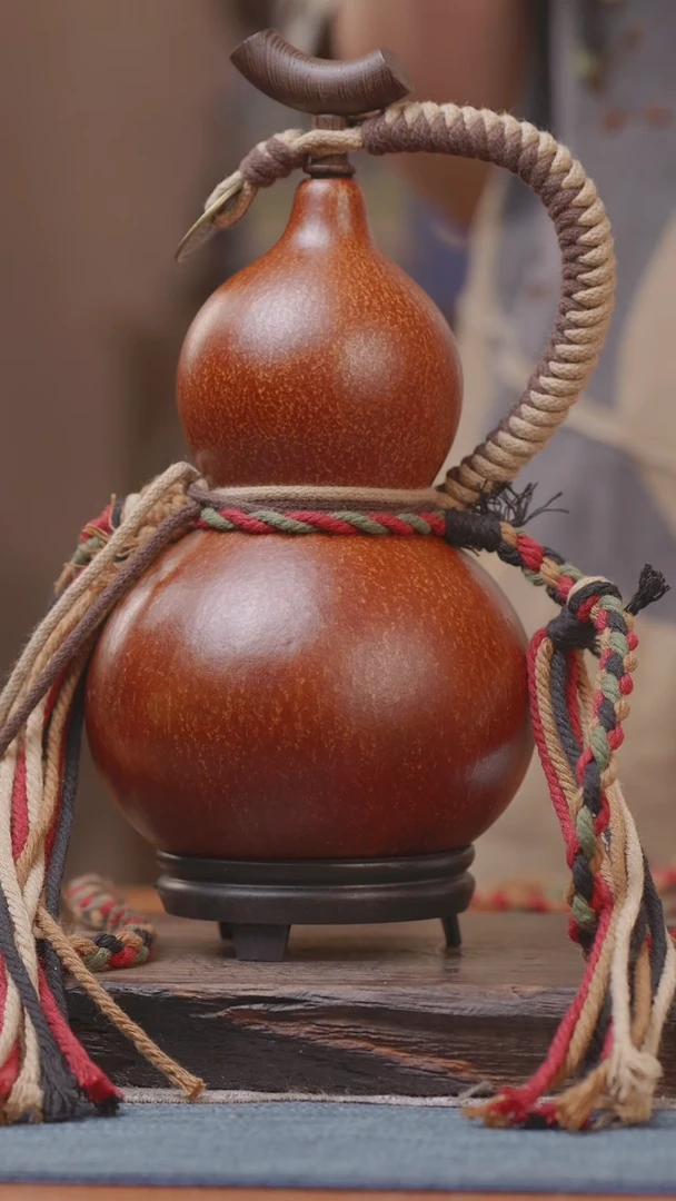 1796号精品大漆葫芦防腐防渗装水茶酒