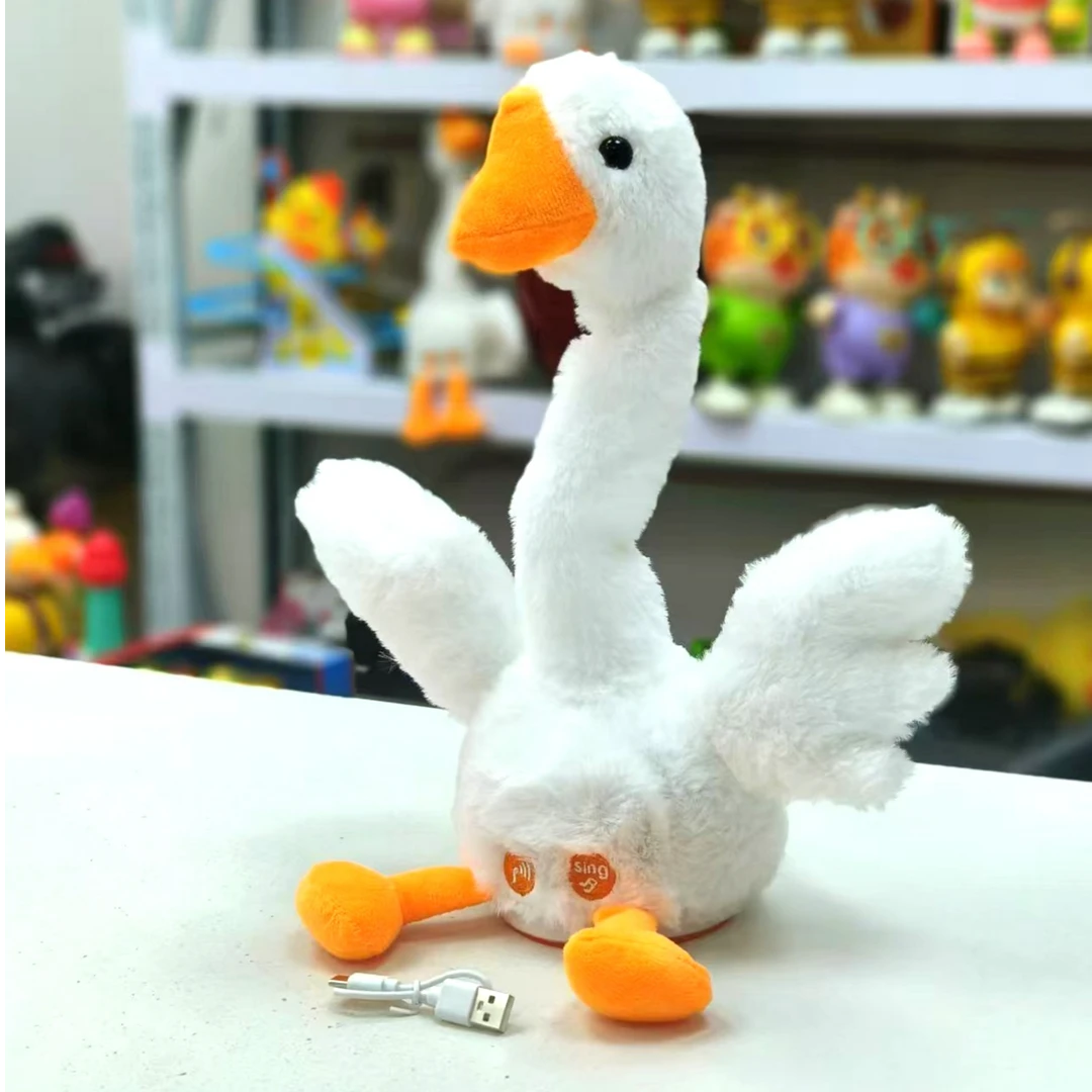 充电板+USB线  学说话  重复歌曲100首 可录音 毛绒玩具宝宝礼物