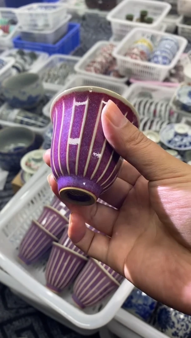 摆件陶景德陶瓷茶具容量约60