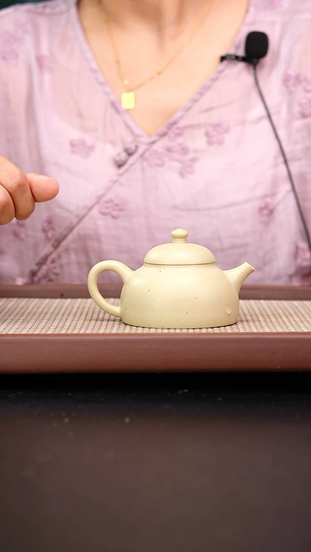 茶壶紫砂梨皮泥妙泉130cc陈仁杰