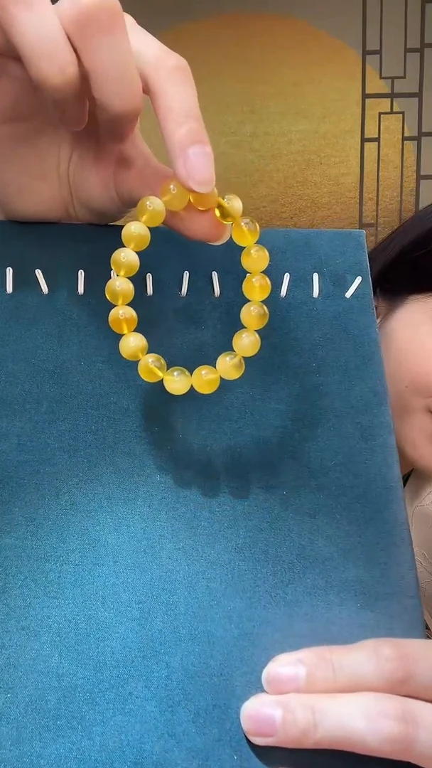 未镶嵌琥珀裸石A1172天然蜜蜡10MM