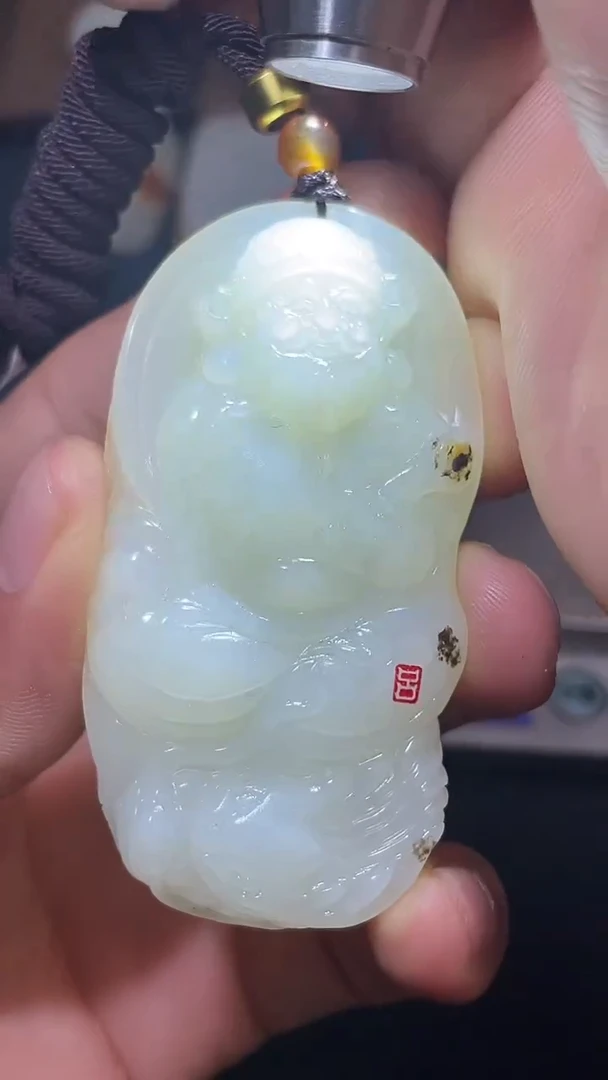 颈饰未镶嵌和田玉周*HX