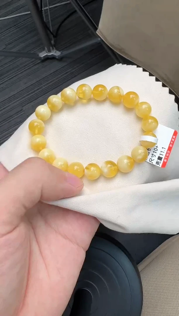 未镶嵌琥珀手串蜜蜡手串