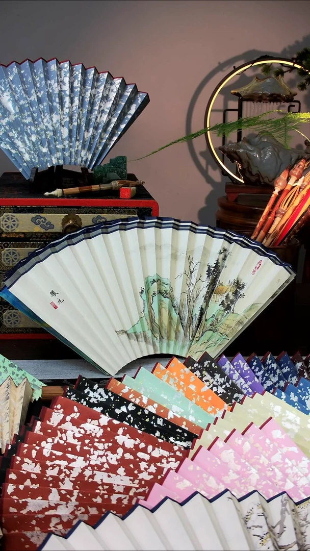 扇子手绘扇面95  18  2.0