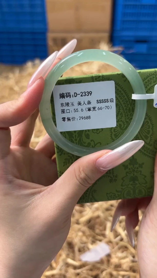 未镶嵌手镯石英质玉D-2339