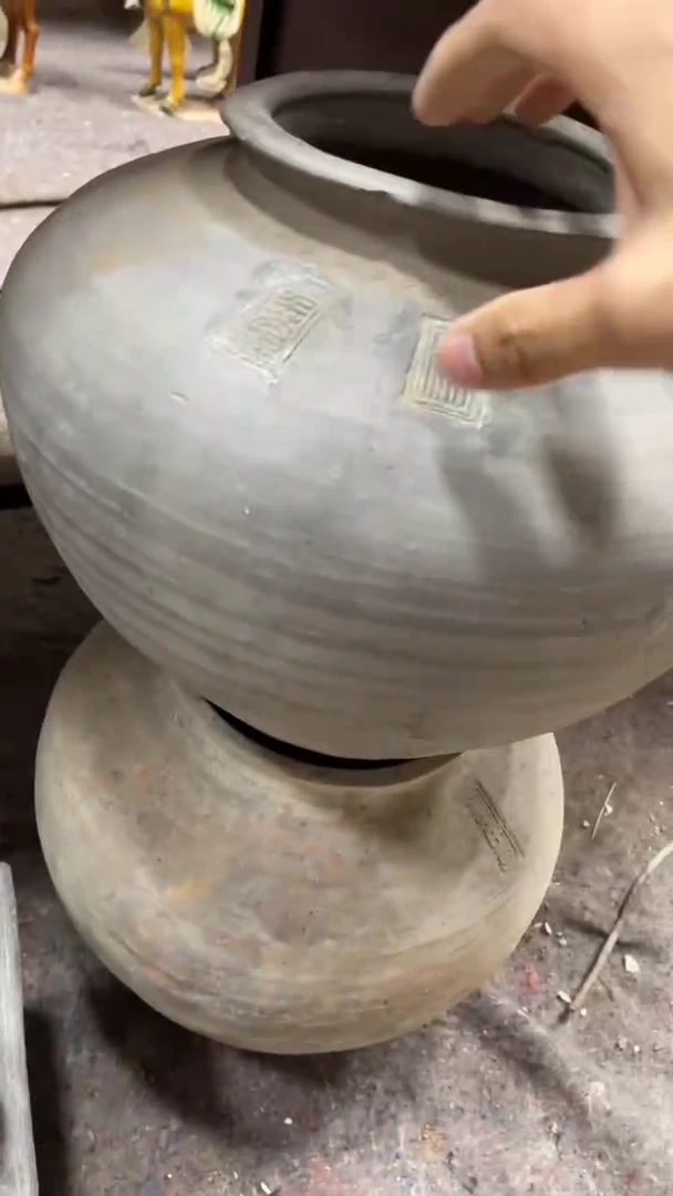 陶瓷曹*庆唐三彩手工陶瓷品