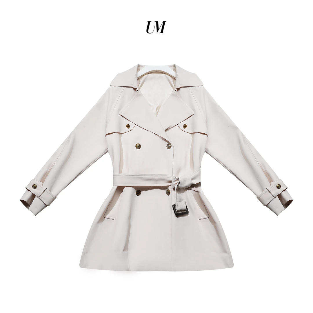 【U.M】等风来气质百搭风衣宽松轻奢