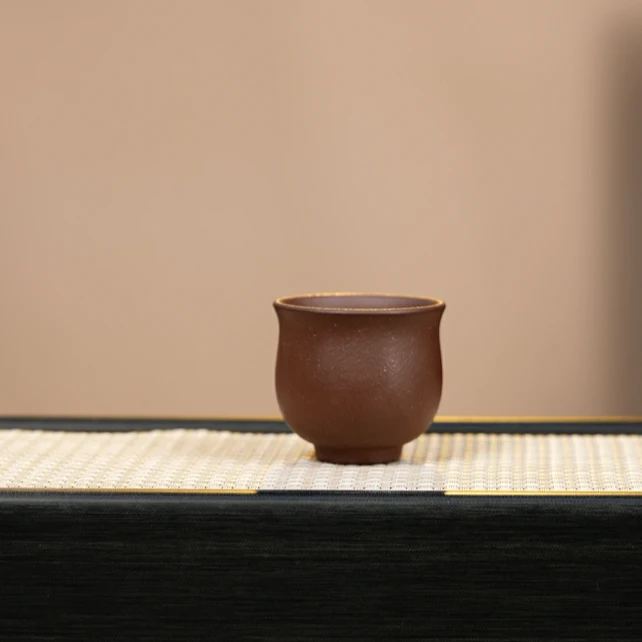 赵掌柜紫砂  紫泥浮力杯