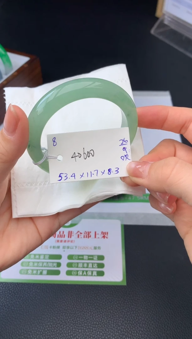 未镶嵌手镯翡翠手镯