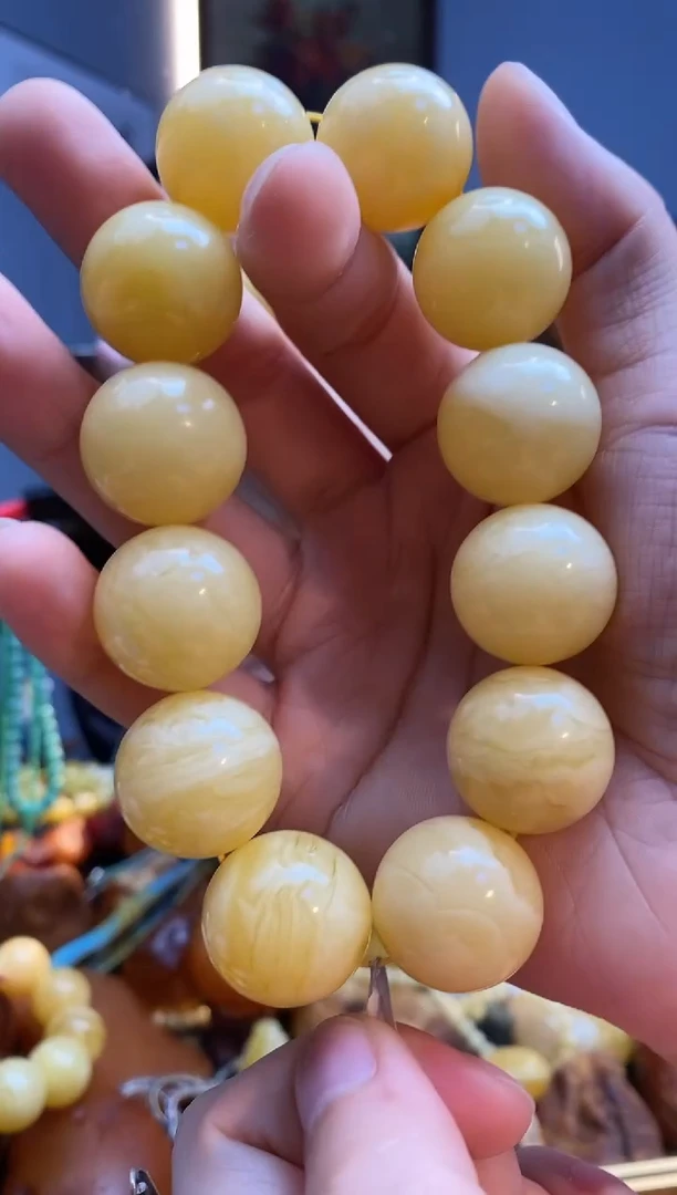 手链琥珀未镶嵌手串