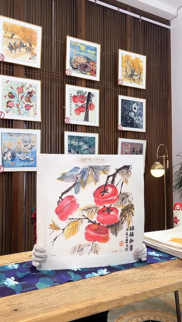 版画版画耿玉琨名章限量版画S