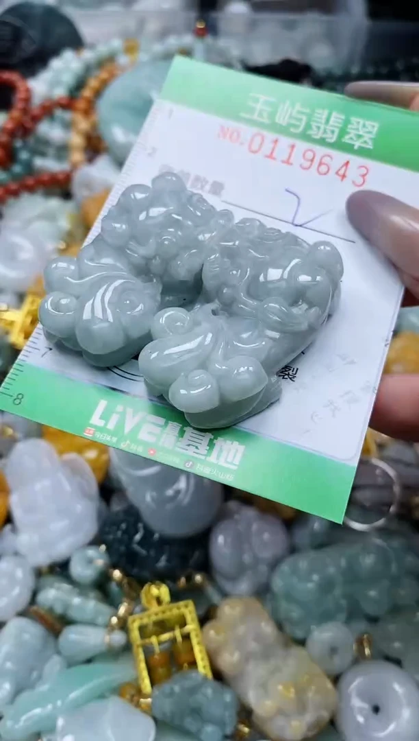 翡翠未镶嵌颈饰闪购0119643