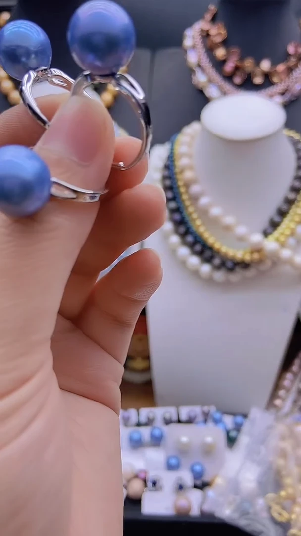 未镶嵌原创设计淡水珍珠1