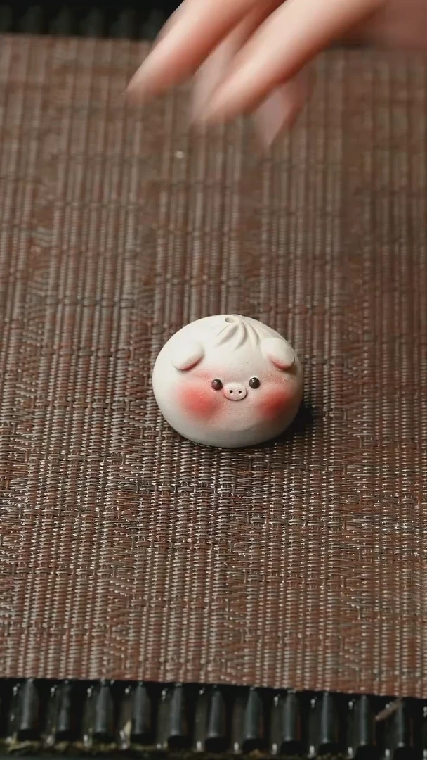 【闪购商品】紫砂茶壶五堂 茶宠-小猪包