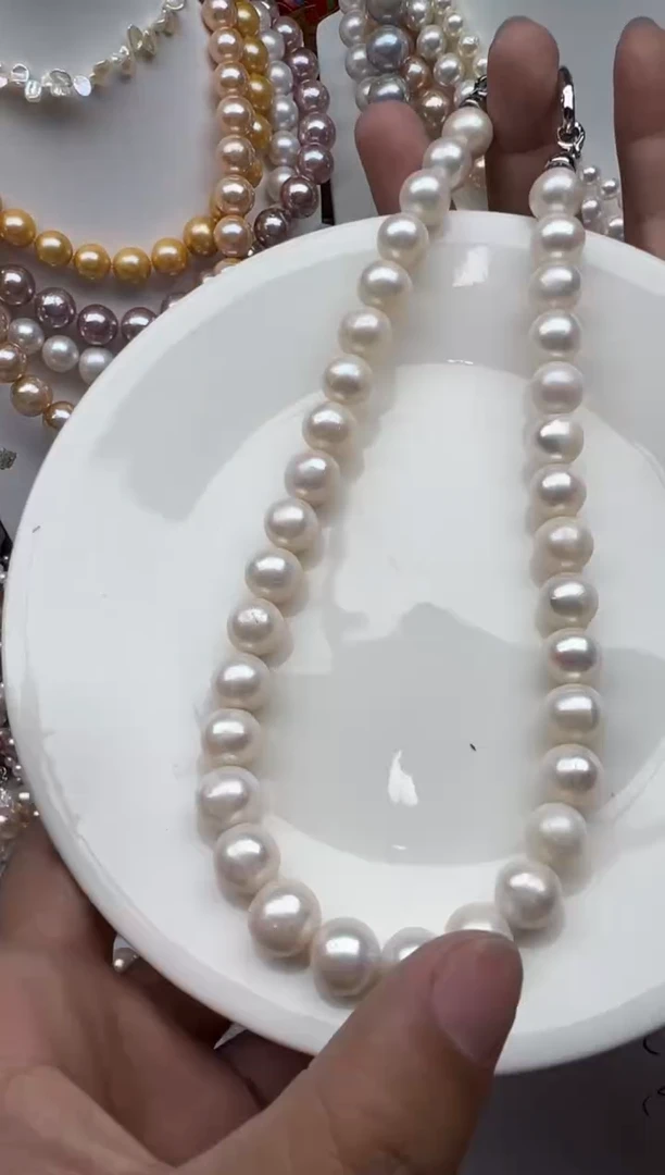 淡水珍珠未镶嵌颈饰1