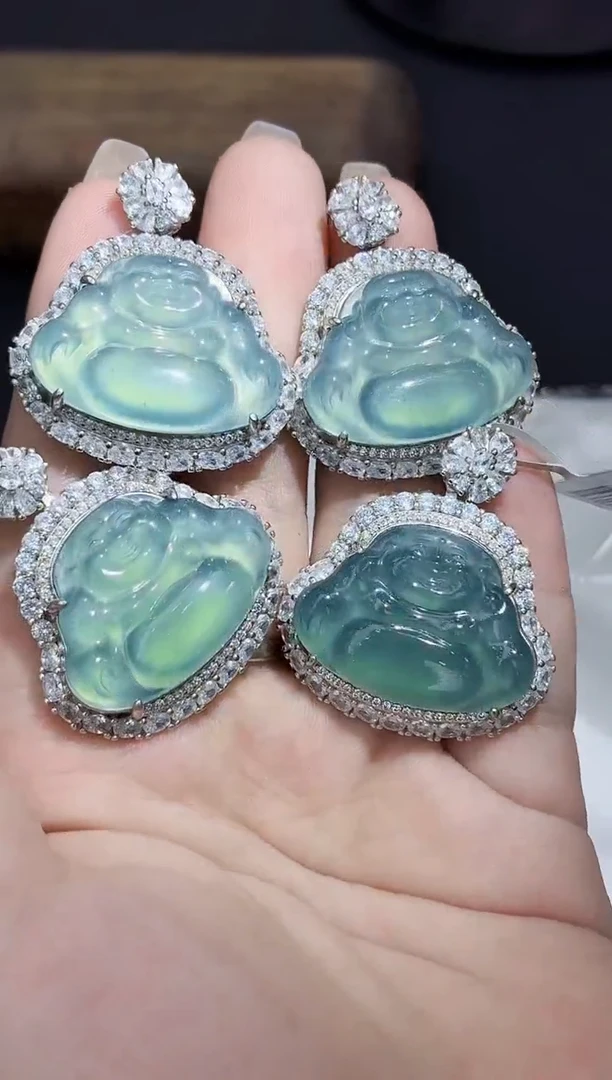 翡翠银S925镶嵌颈饰多样性发其一