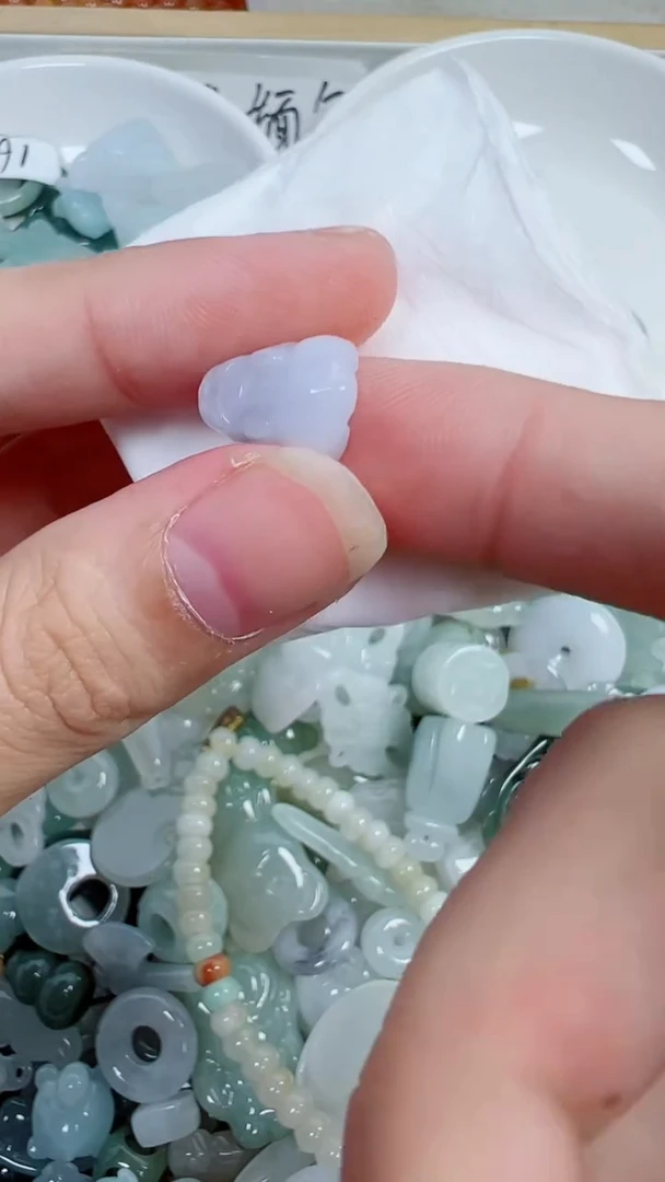 散珠翡翠226号链接，A货翡翠