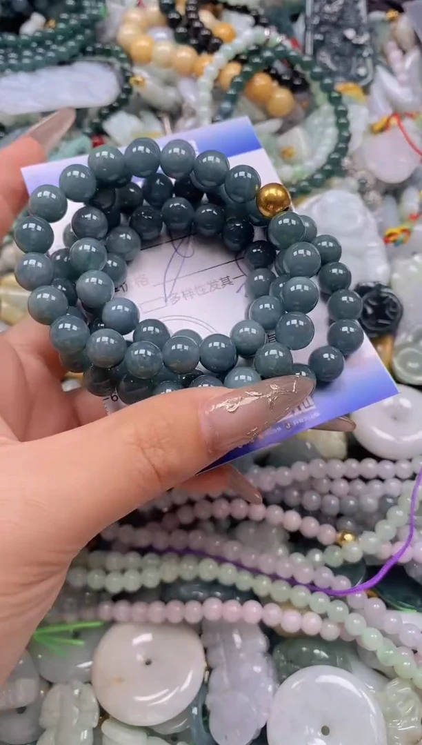 翡翠未镶嵌颈饰闪购0301287多样性发其一