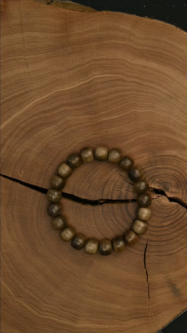 檀香木手串/手链9*10横纹单圈~2号