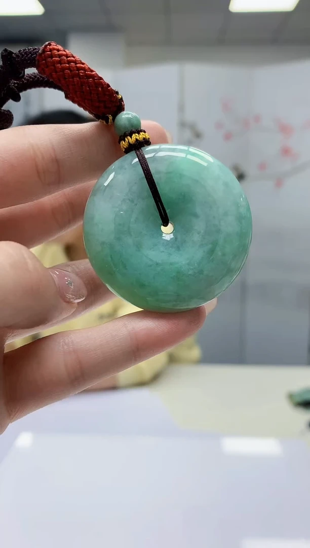 【闪购商品】定制翡翠未镶嵌4902jw-毛货挂件96