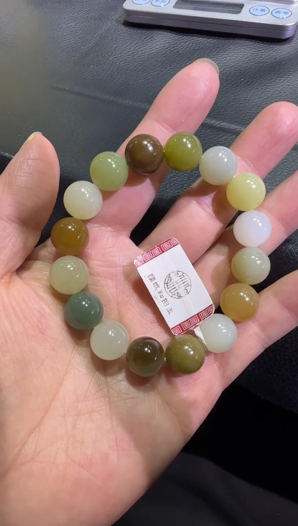 未镶嵌手串和田玉新疆多宝卡12手串（产地直发）